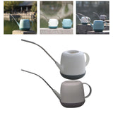 Maxbell Watering Can Indoor Outdoor Sturdy Decorative 1000ml for House Office Flower White