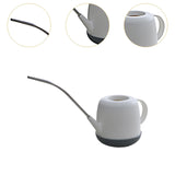 Maxbell Watering Can Indoor Outdoor Sturdy Decorative 1000ml for House Office Flower White