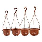 Maxbell 15Pcs Hanging Planters with Drainage for Gardening Indoor Outdoor