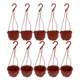 Maxbell 15Pcs Hanging Planters with Drainage for Gardening Indoor Outdoor