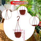 Maxbell 15Pcs Hanging Planters with Drainage for Gardening Indoor Outdoor
