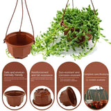 Maxbell 15Pcs Hanging Planters with Drainage for Gardening Indoor Outdoor