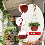 Maxbell 15Pcs Hanging Planters with Drainage for Gardening Indoor Outdoor