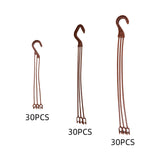 Maxbell 30x Planter Hanging Hooks Decoration Planter Hangers for Office Home Outside 24cm