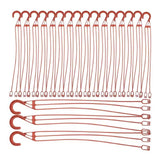 Maxbell 30x Planter Hanging Hooks Decoration Planter Hangers for Office Home Outside 24cm