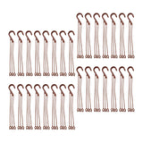 Maxbell 30x Planter Hanging Hooks Decoration Planter Hangers for Office Home Outside 24cm