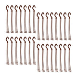 Maxbell 30x Planter Hanging Hooks Decoration Planter Hangers for Office Home Outside 36cm