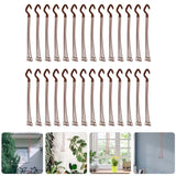 Maxbell 30x Planter Hanging Hooks Decoration Planter Hangers for Office Home Outside 36cm