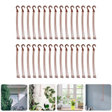 Maxbell 30x Planter Hanging Hooks Decoration Planter Hangers for Office Home Outside 39cm