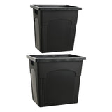Maxbell Floral Bucket Multipurpose Square Basket Planters for Wedding Garden Kitchen Middle