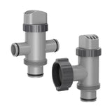 Maxbell Swimming Pool Plunger Valve Easy Installation Repairing on Off Plunger Valve 3 Way 16x3cm