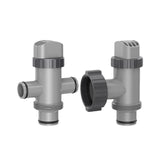 Maxbell Swimming Pool Plunger Valve Easy Installation Repairing on Off Plunger Valve 3 Way 16x3cm