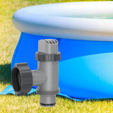 Maxbell Swimming Pool Plunger Valve Easy Installation Repairing on Off Plunger Valve Two Way 16x6cm