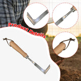 Maxbell Cracker Weeder Labor Saving Crevice Weeding Tool for Lawn Driveway Gardening
