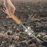 Maxbell Manual Weeder Ergonomic Stainless Steel Weed Puller Tool for Lawn Farm Patio