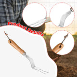 Maxbell Manual Weeder with Handle Ergonomic Weed Puller Tool for Park Lawn Gardening