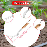 Maxbell Manual Weeder with Handle Ergonomic Weed Puller Tool for Park Lawn Gardening