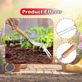 Maxbell Manual Weeder with Handle Ergonomic Weed Puller Tool for Park Lawn Gardening