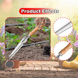 Maxbell Manual Weeder with Handle Ergonomic Weed Puller Tool for Park Lawn Gardening
