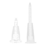 Maxbell 10Pcs Epoxy Mixing Nozzles Sturdy Lightweight Portable for Ab Glue Cartridge 8 sections