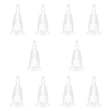 Maxbell 10Pcs Epoxy Mixing Nozzles Sturdy Lightweight Portable for Ab Glue Cartridge 8 sections