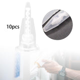 Maxbell 10Pcs Epoxy Mixing Nozzles Sturdy Lightweight Portable for Ab Glue Cartridge 8 sections