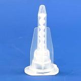 Maxbell 10Pcs Epoxy Mixing Nozzles Sturdy Lightweight Portable for Ab Glue Cartridge 8 sections