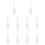 Maxbell 10Pcs Epoxy Mixing Nozzles Sturdy Lightweight Portable for Ab Glue Cartridge 17 sections