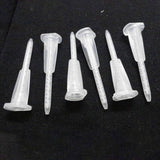 Maxbell 10Pcs Epoxy Mixing Nozzles Sturdy Lightweight Portable for Ab Glue Cartridge 17 sections