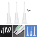 Maxbell 10Pcs Epoxy Mixing Nozzles Sturdy Lightweight Portable for Ab Glue Cartridge 17 sections