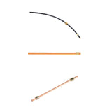 Maxbell Air Compressor Tube 30cm 1/8inch Professional Upgrade Spare Parts Nylon Hose