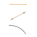 Maxbell Air Compressor Tube 30cm 1/8inch Professional Upgrade Spare Parts Nylon Hose