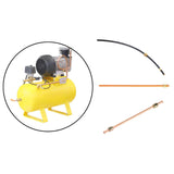 Maxbell Air Compressor Tube 30cm 1/8inch Professional Upgrade Spare Parts Nylon Hose