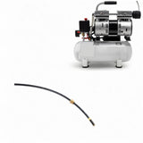 Maxbell Air Compressor Tube 30cm 1/8inch Professional Upgrade Spare Parts Nylon Hose