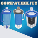 Maxbell Pool Hose Connector Home Garden Replace Lightweight Filter Pump Hose Adapter
