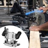 Maxbell Trimming Machine Base Plunge Router Base for Edge Planing Slotting Finishing
