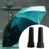 Maxbell 2Pcs Umbrella Tip Cap Flexible Umbrella End Caps Non Slip Umbrella Top Cover