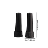 Maxbell 2Pcs Umbrella Tip Cap Flexible Umbrella End Caps Non Slip Umbrella Top Cover