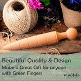 Maxbell Garden Dibber Handheld Simple to Use Gardening Accessories Seed Planter Tool