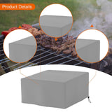 Maxbell Grill Cover Tear Resistant Accessories Waterproof Protect Heavy Duty 18 inch Grey