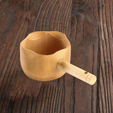 Maxbell Wood Sauna Ladle Water Dipper Portable Sturdy Smooth Surface Multifunctional