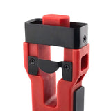Maxbell Door Lock Installation Set Wear Resistant Utility Sturdy with Guide Template Red