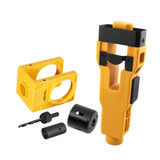 Maxbell Door Lock Installation Set Wear Resistant Utility Sturdy with Guide Template Yellow