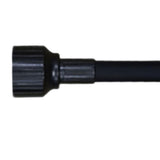 Maxbell Sprayer Extension Rod Black Handheld Replace Parts Adjustable Angle Flexible Length 30 cm