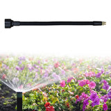 Maxbell Sprayer Extension Rod Black Handheld Replace Parts Adjustable Angle Flexible Length 30 cm