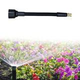Maxbell Sprayer Extension Rod Black Handheld Replace Parts Adjustable Angle Flexible Length 17 cm