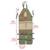 Maxbell Gardening Apron Oxford Cloth for Adults Split Leg for Woodwork Cafe Workshop