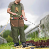 Maxbell Gardening Apron Oxford Cloth for Adults Split Leg for Woodwork Cafe Workshop