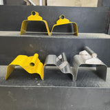 Maxbell Landscape Curb Trowel Home Decoration Corner Shaping Trowel with Putty Knife Wave Silver