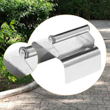 Maxbell Landscape Curb Trowel Sidewalk Park Handheld Concrete Trowel Bevel Edge